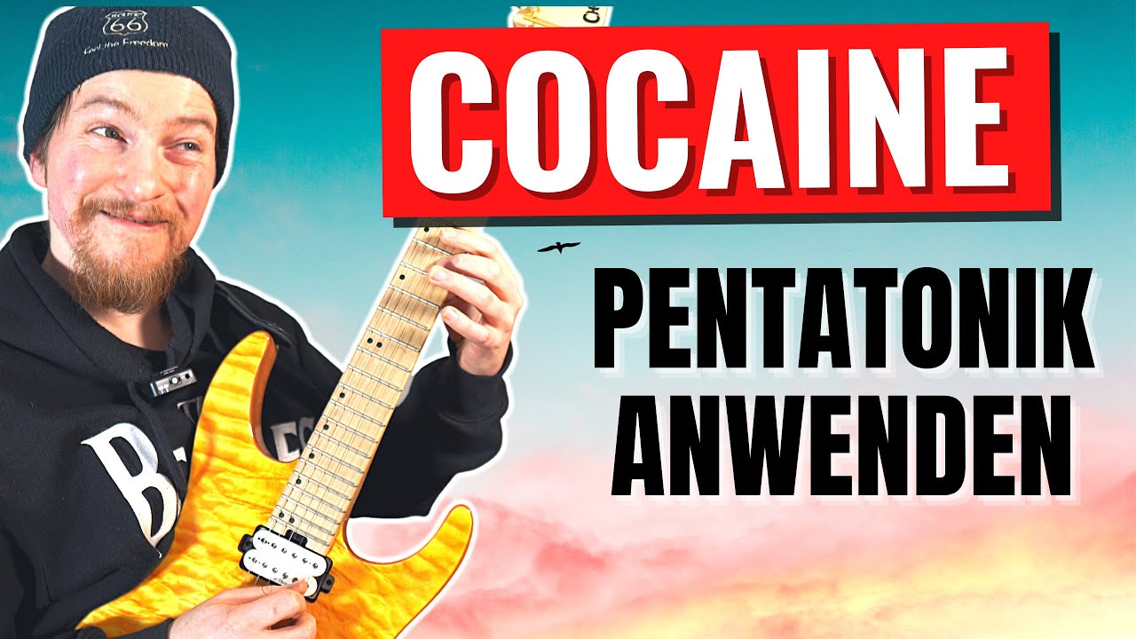 COCAINE Improvisation: Tonmaterial & Rhythmus | Pentatonik Solo | Gitarrenunterricht Online