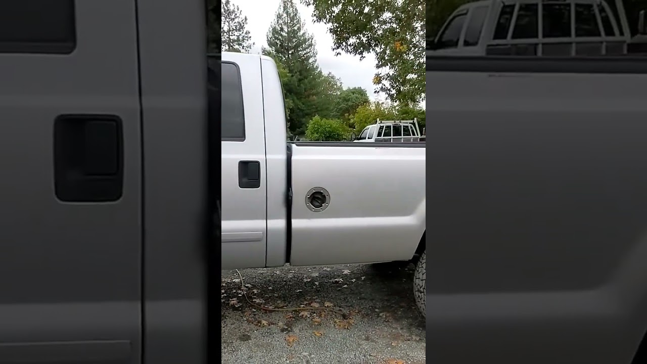 2003 Ford F-250 Crew Cab 6.0 Bullet Proofed, lifted with 35's. #fordtrucks #fordf250 #fordsuperduty