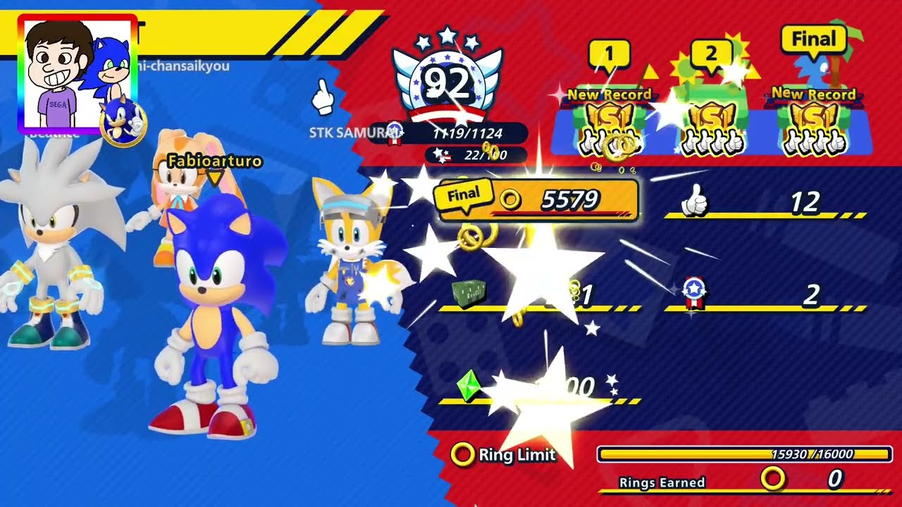 Hot top! Not easy it Sonic Rumble