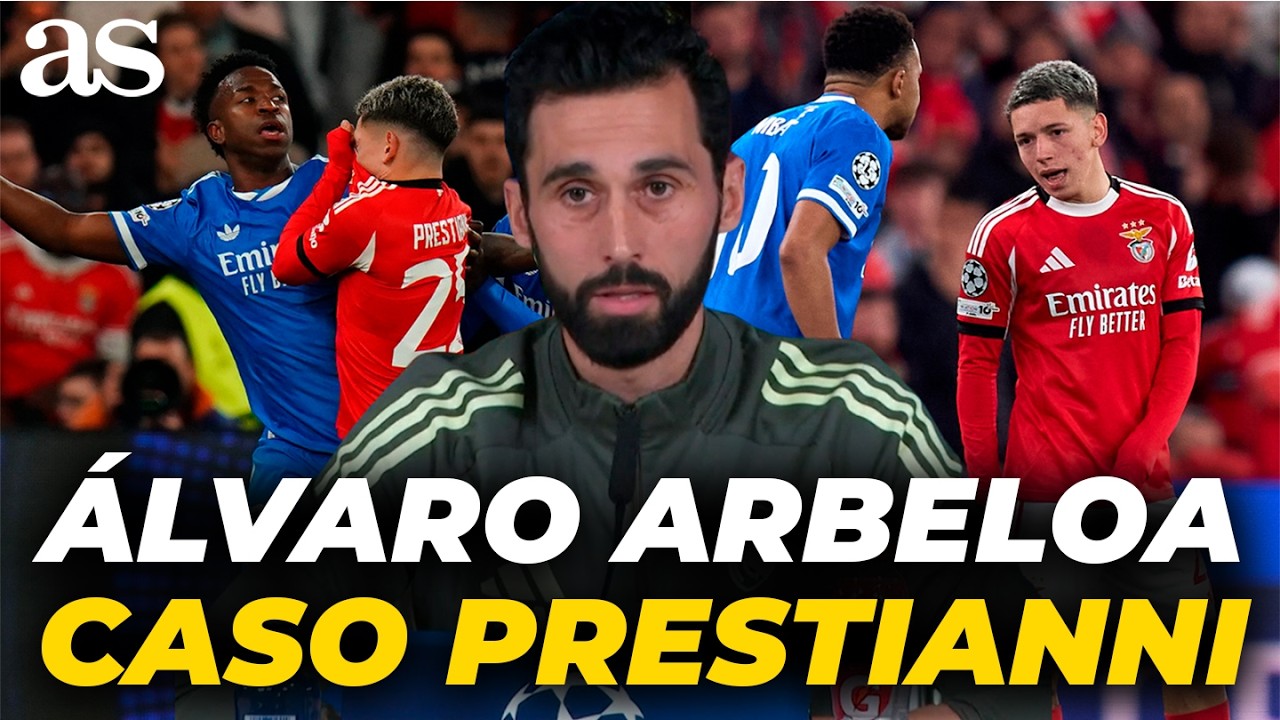 TODAS las RESPUESTAS de ARBELOA sobre PRESTIANNI, MOURINHO y VINICIUS | REAL MADRID vs. BENFICA