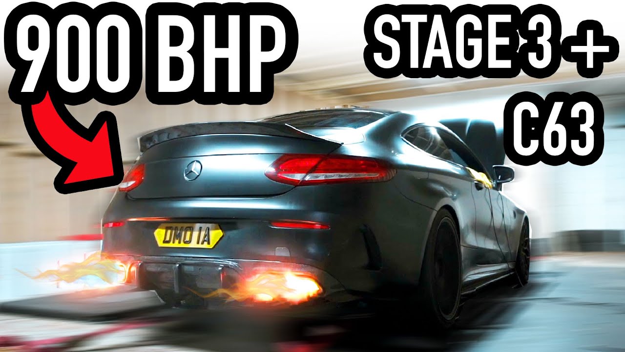 MY 900 BHP C63 AMG *FIRST DRIVE*😳🏎🏁