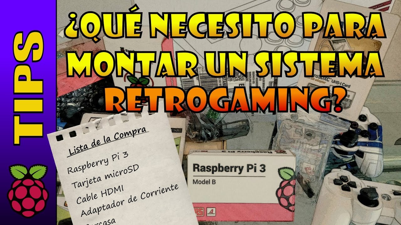 🕹️🛒 ¿Qué NECESITO COMPRAR para montar una CONSOLA RETRO con Raspberry Pi?
