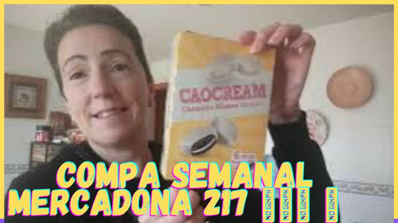 Compra Semanal Mercadona Online🍟🍇🍌