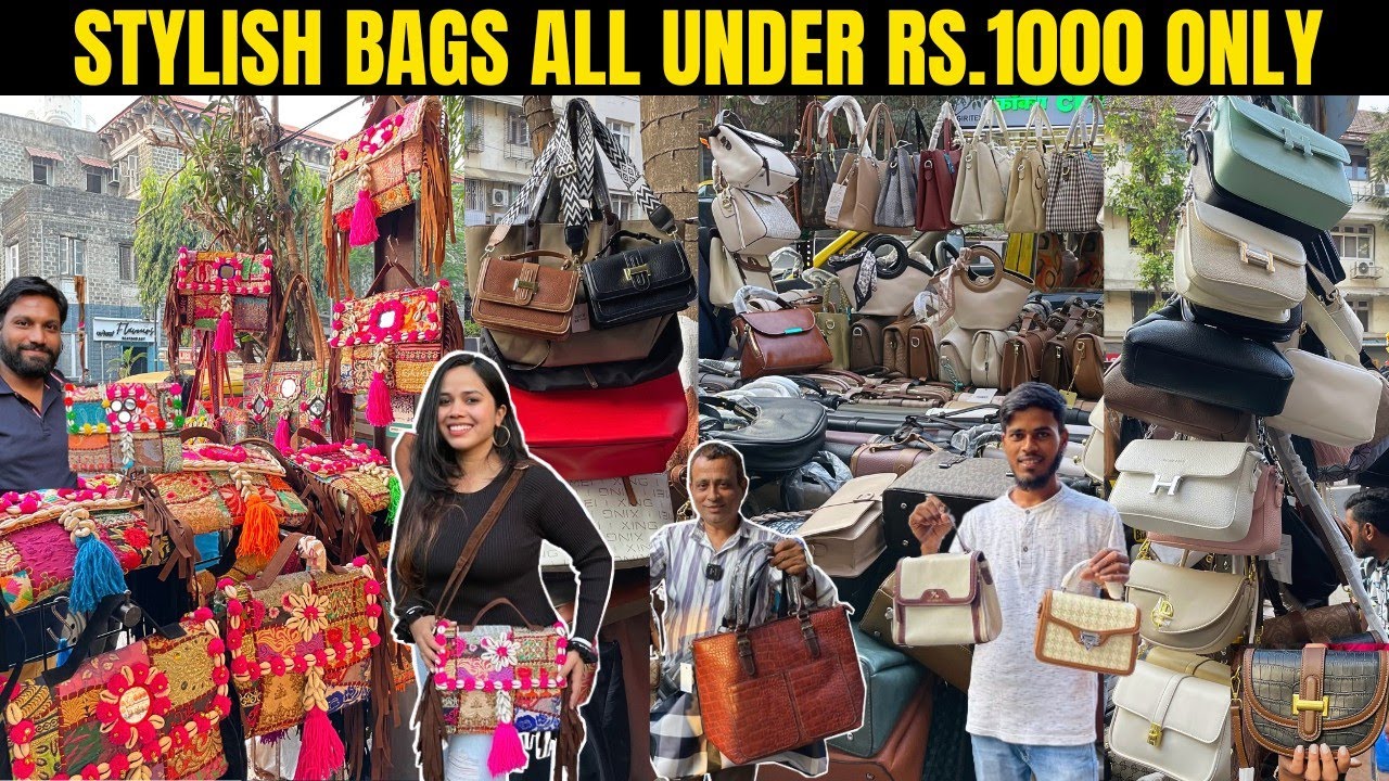 Banjara Bags in Mumbai | Imported Bags for Office Wear and Casual Wear |Trendy Bags Market in Mumbai