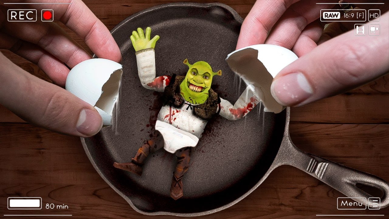 НЕ ДЕЛАЙ ГОМУНКУЛА ШРЕКА *сделал гомункула шрека в реальной жизни* ! Потусторонние