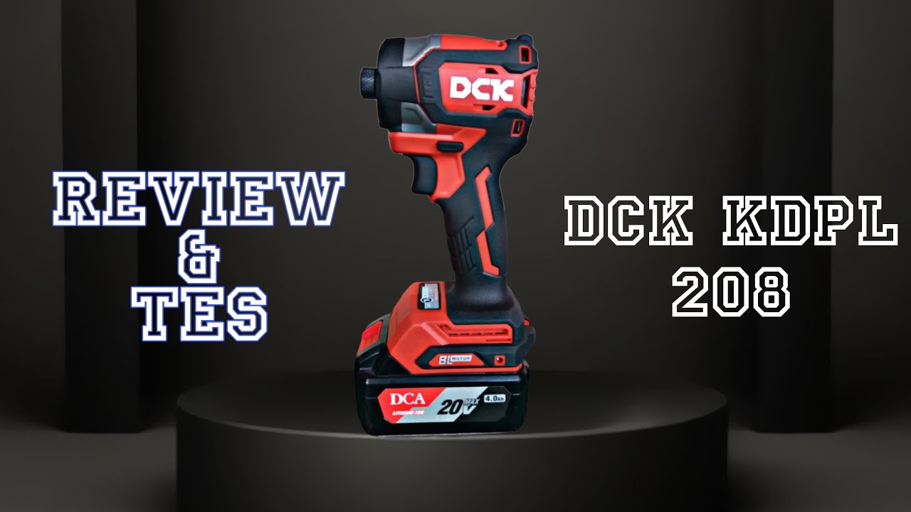 Unboxing impact driver DCK KDPL208 || Tenaga nya kuat banget !!!