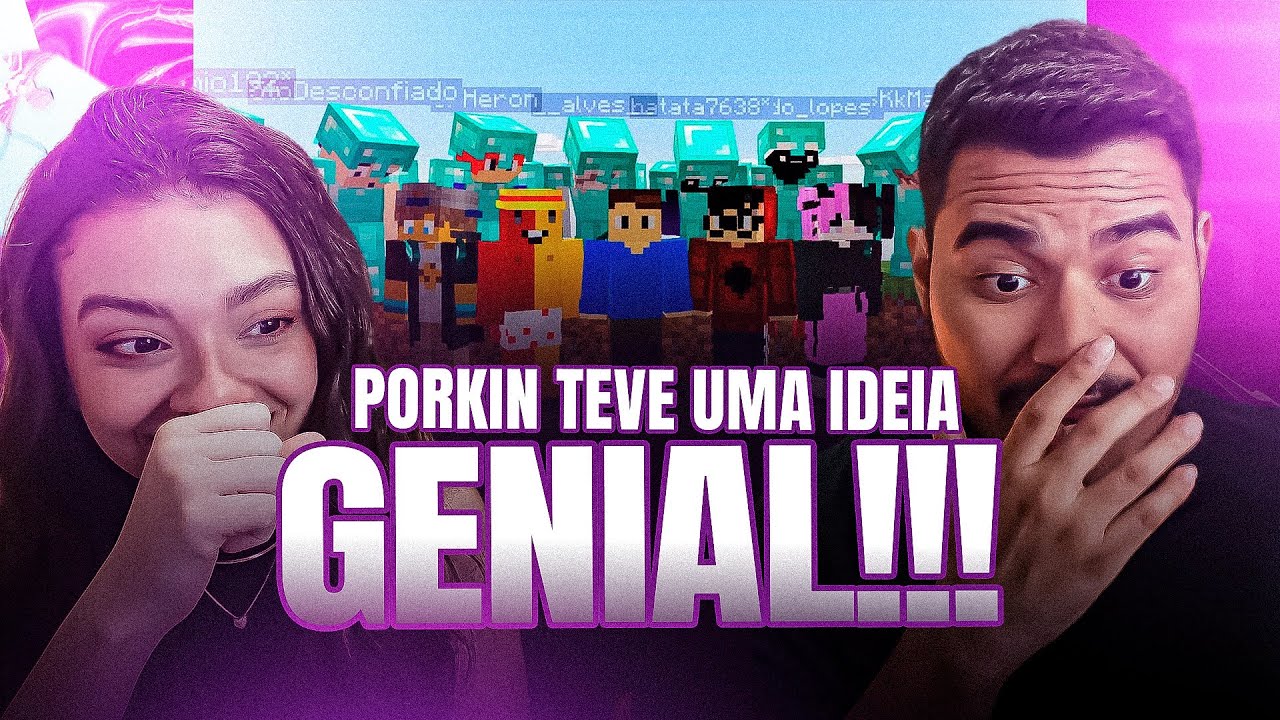 CASAL REAGE: 5 Youtubers vs 10 Caçadores PROFISSIONAIS no MINECRAFT!!