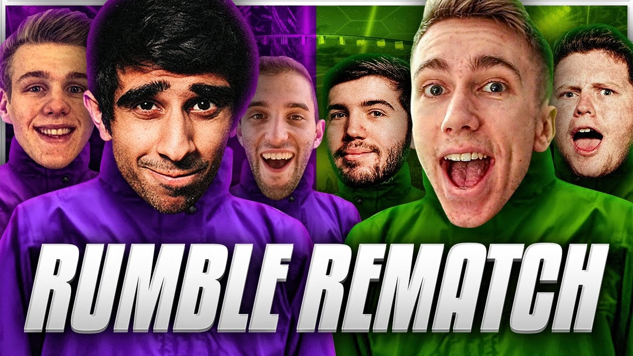 RUMBLE REMATCH - VIK, ROB & LACHLAN vs JOSH, ETHAN & SIMON! - ROCKET LEAGUE