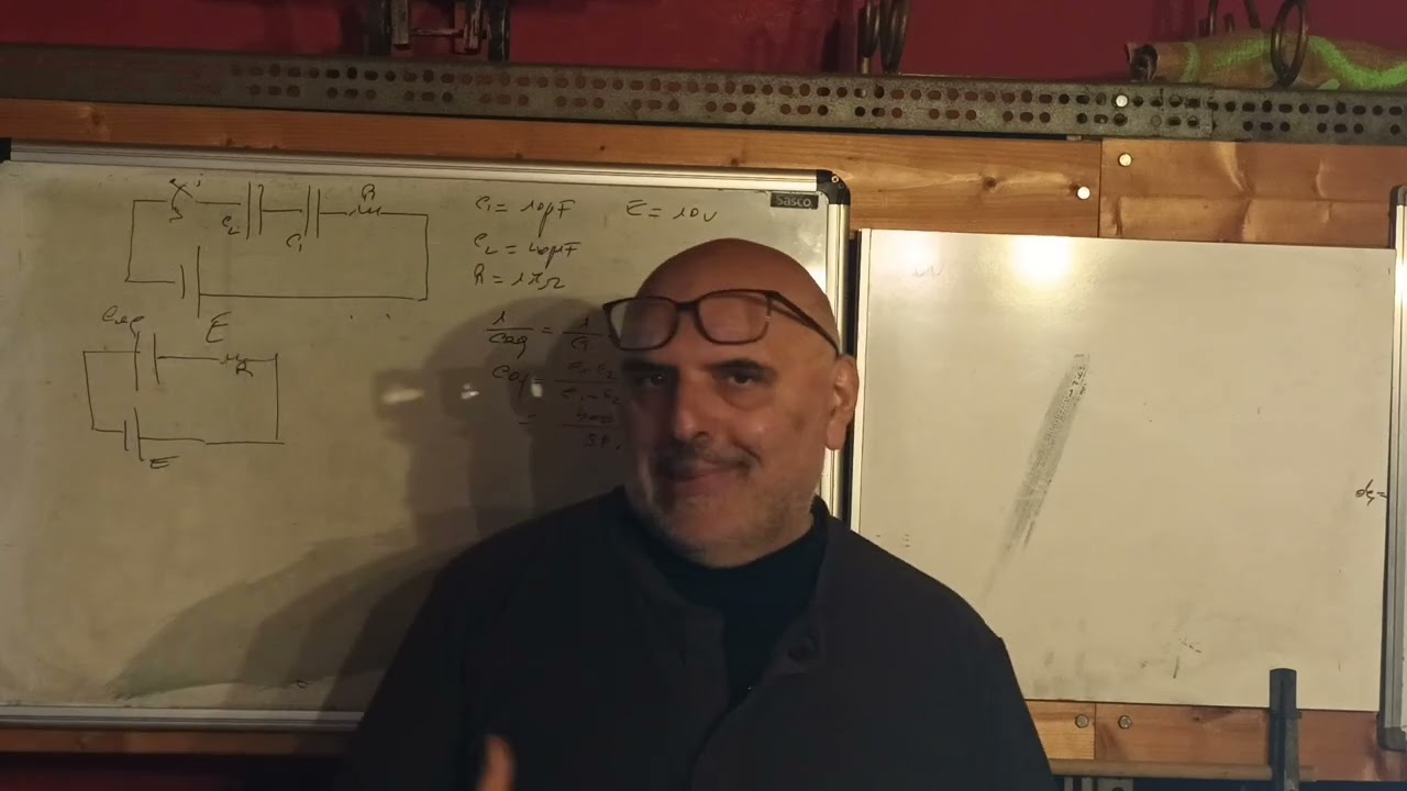 Elettronica: Tempo di carica di un condensatore in un circuito RC - prima parte, 31 dicembre 2025