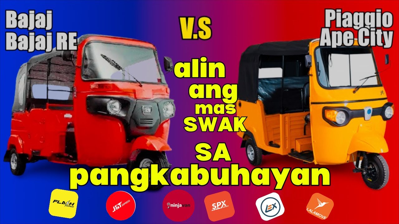Bajaj RE vs Piaggio Ape City | Specs & Price | 2025 | Pantricycle