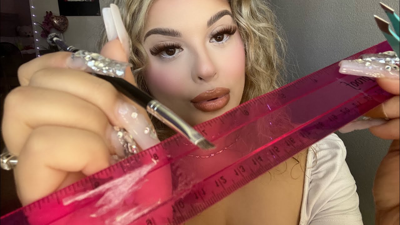 ASMR The Eyebrow Clinic 🏩✨ RP (eyebrow mapping, massage, face touching)