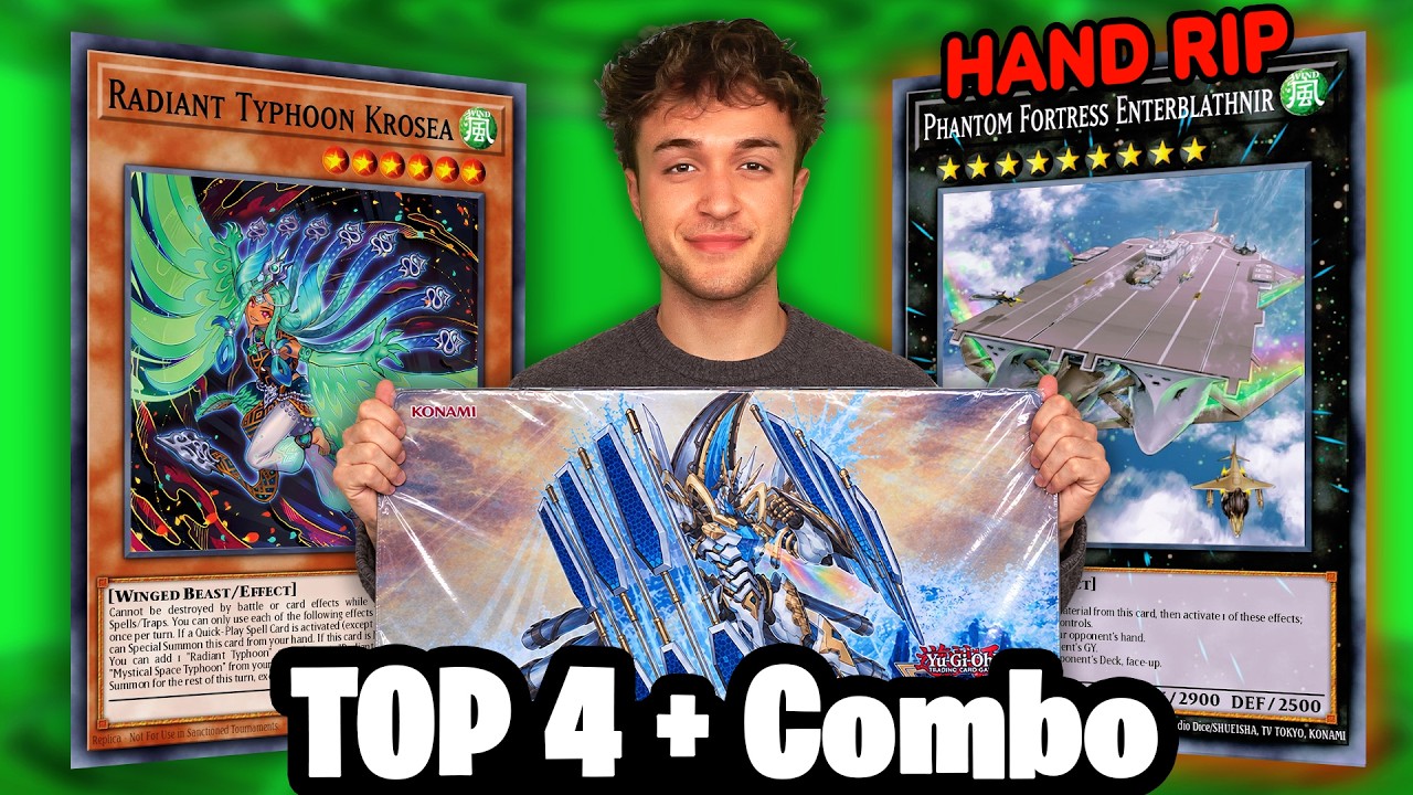 Top 4 REGIONAL - Radiant Typhoon Handrip Deck Profile + Combo! Yu-Gi-Oh!
