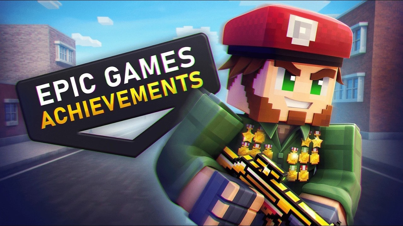 COMPLETING PIXEL GUN 3D ON EPIC GAMES!!!