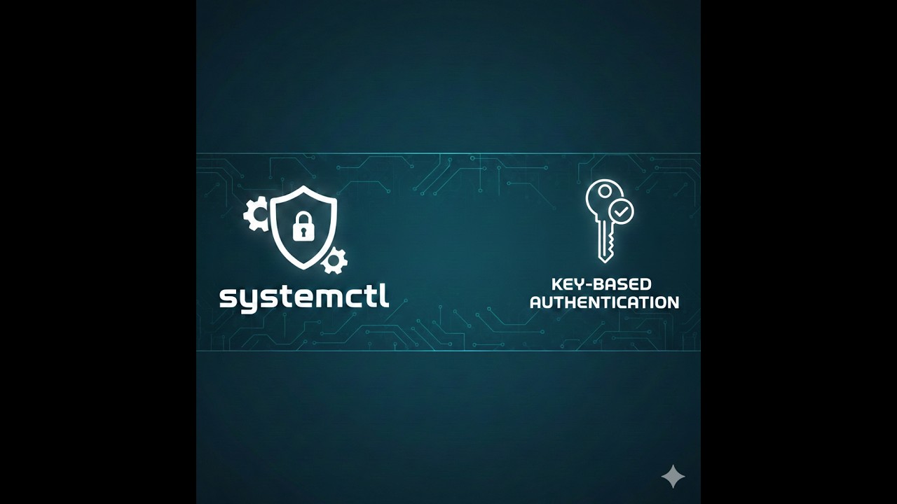 systemctl and keybased authentication | Part#6