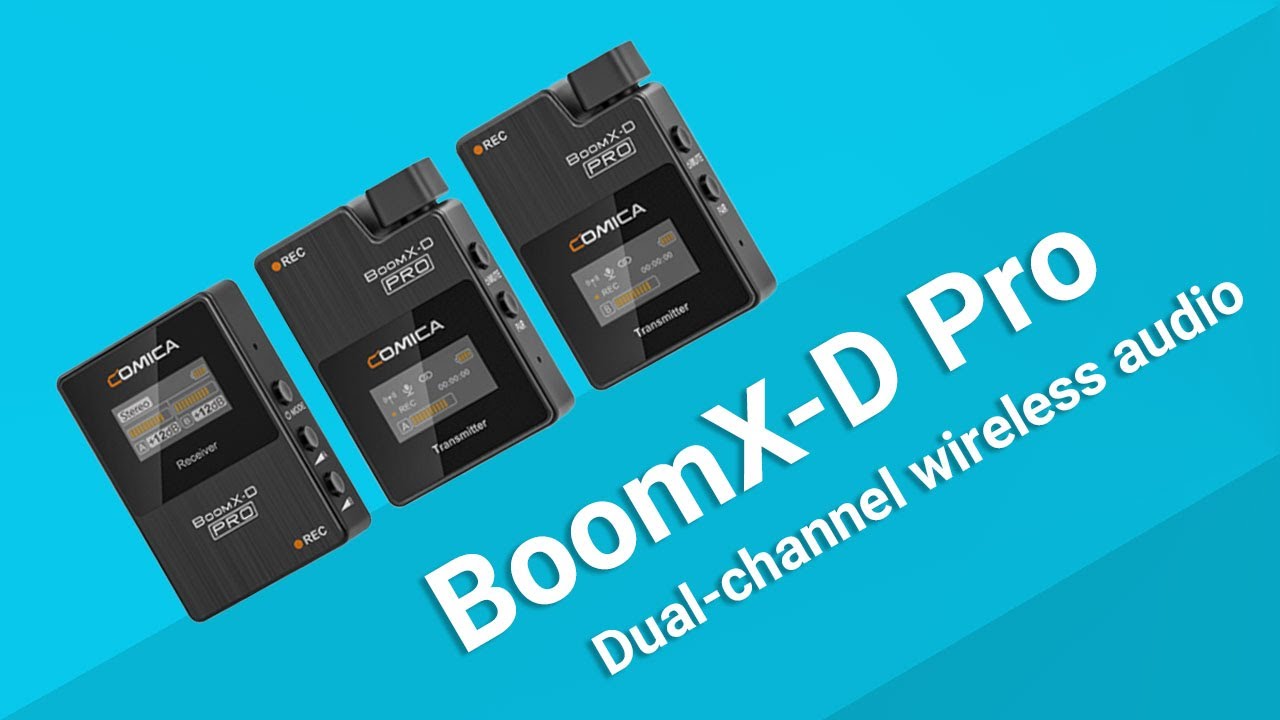 Comica BoomX-D PRO D2 Wireless Microphone System Review and Range Test