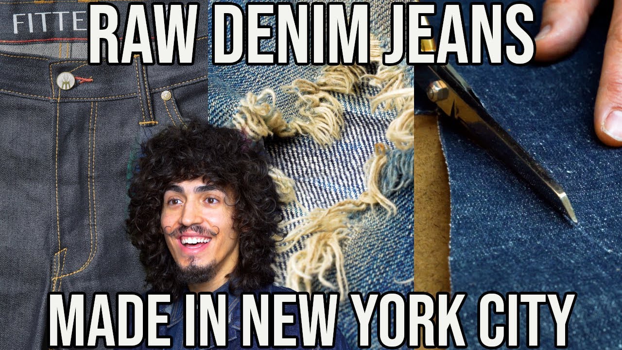 I Visited A RAW DENIM Manufacturer In NEW YORK! | FITTED Underground