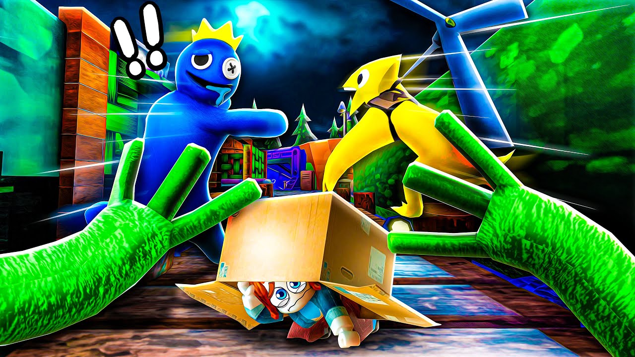 ICH SPIELE ALS GREEN in RAINBOW FRIENDS 2!