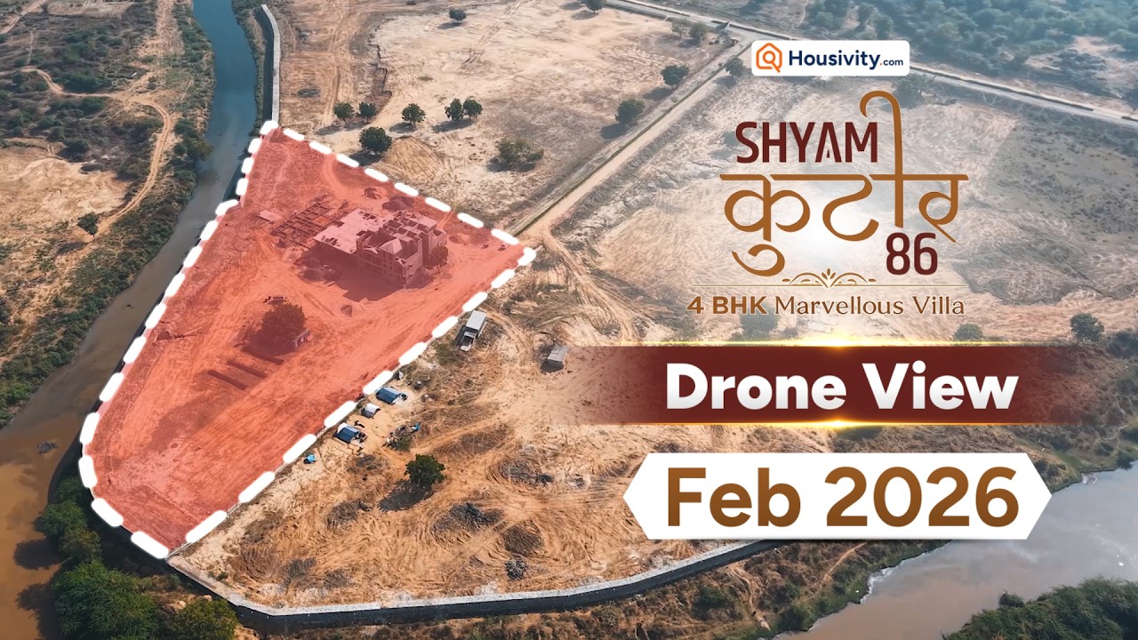4BHK Premium Bungalow in Ahmedabad 😍 Shyam Kutir 86 Full Drone Tour / Feb 2026