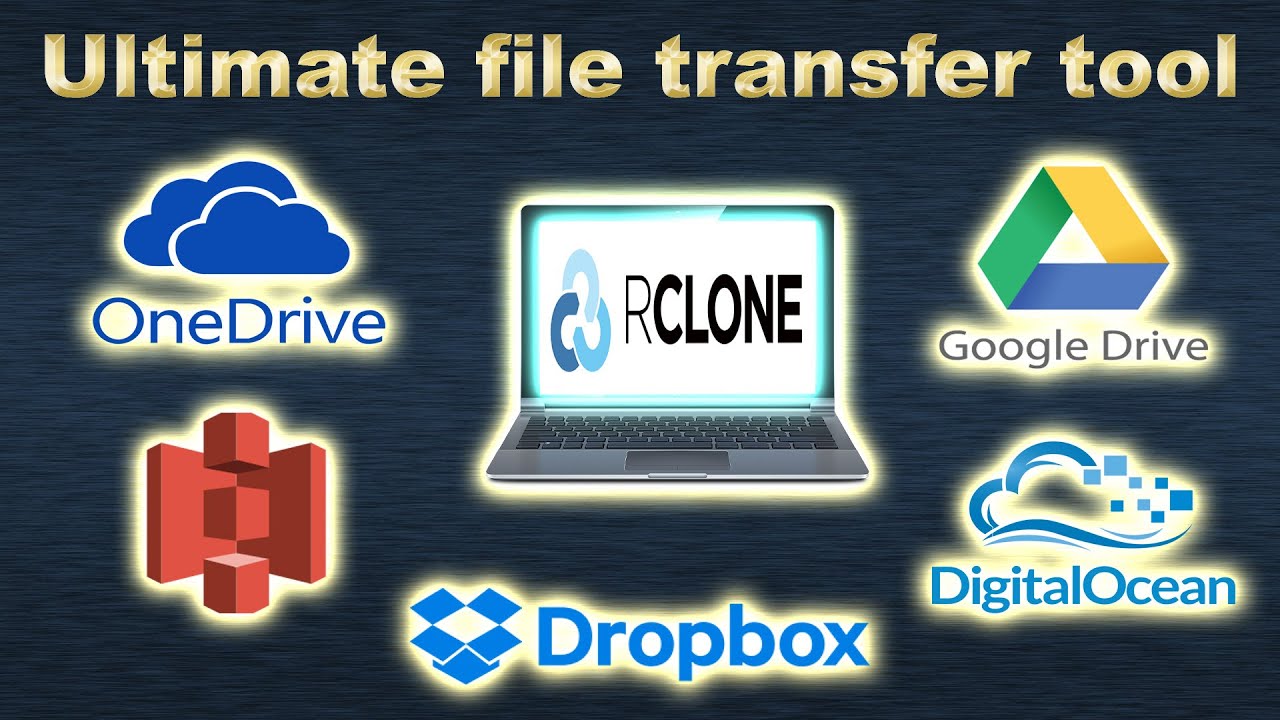 Rclone - ultimate tool to copy, backup or sync your files to (and from) any Cloud location !