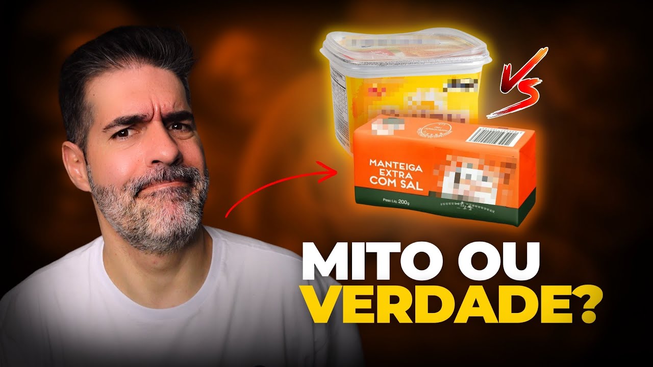 Os RISCOS da MARGARINA. É melhor comer manteiga?