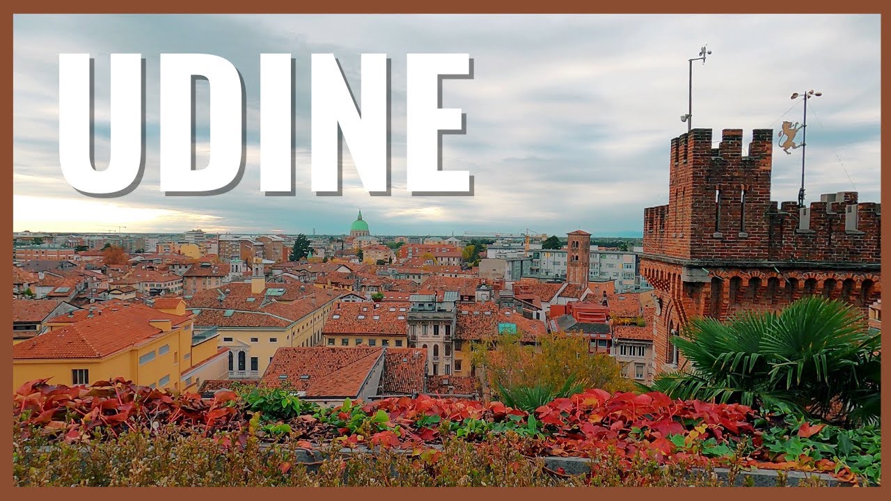 UDINE (Friuli-Venezia Giulia) Italy walking tour in 4k 🍂 Autumn walk