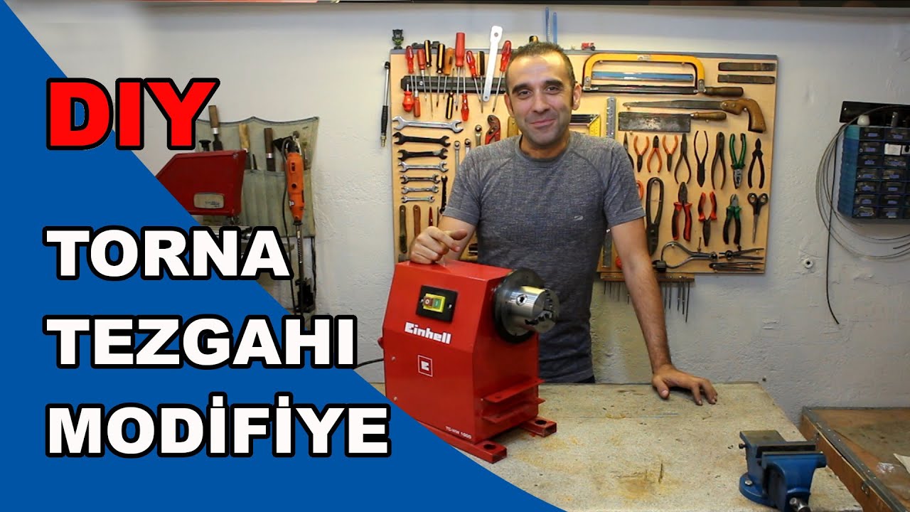 Ağaç Tornası; Tesbih Tornasına Nasıl Dönüştürülür? Tezgaha 3 Çeneli Ayna Montajı
