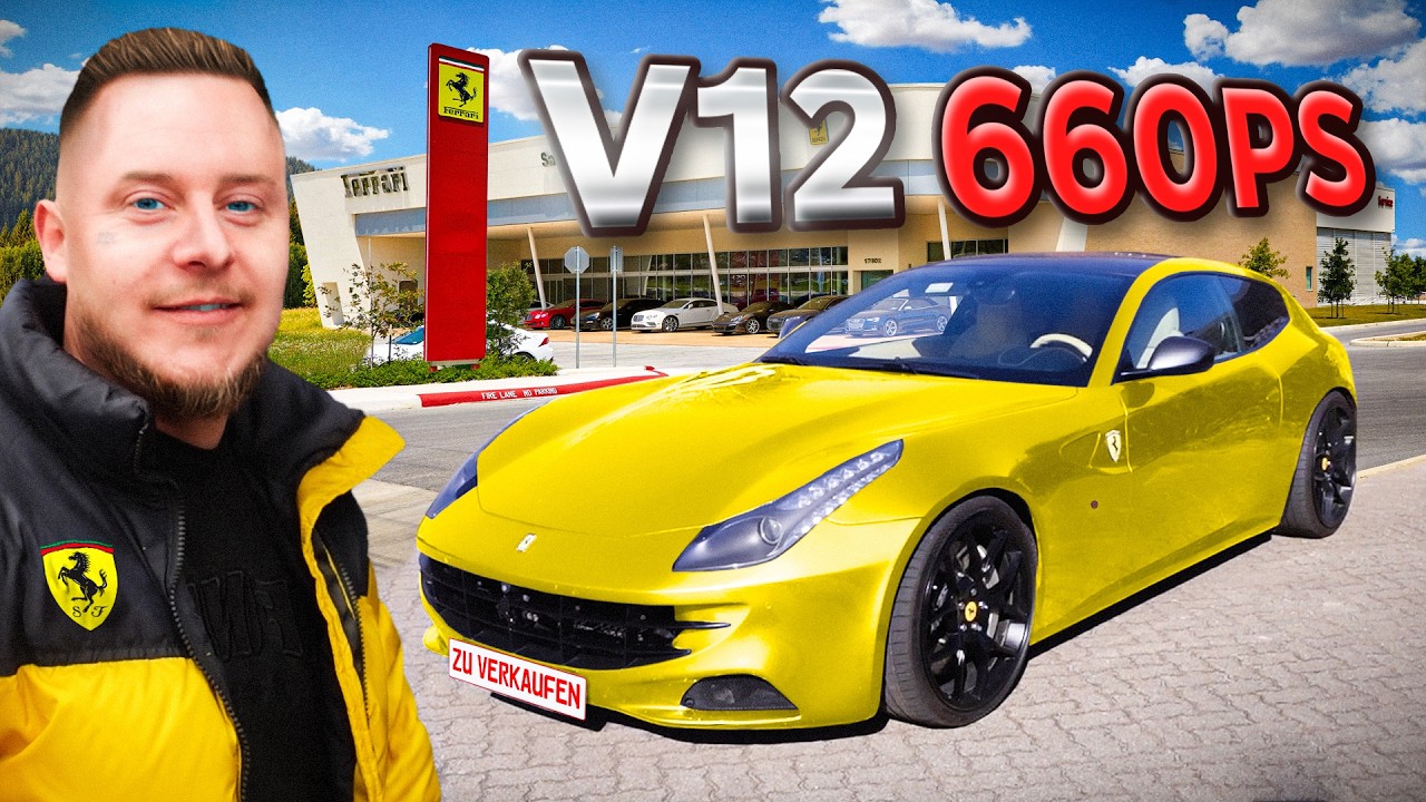 V12 FERRARI für UNTER 100.000€ fahren?!😱 LOHNT sich das?! FF im TEST💥