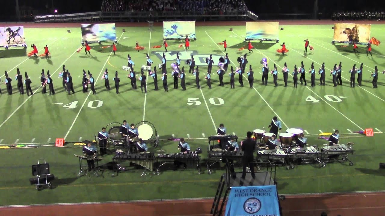 WOHS Marching Band, 10-10-15