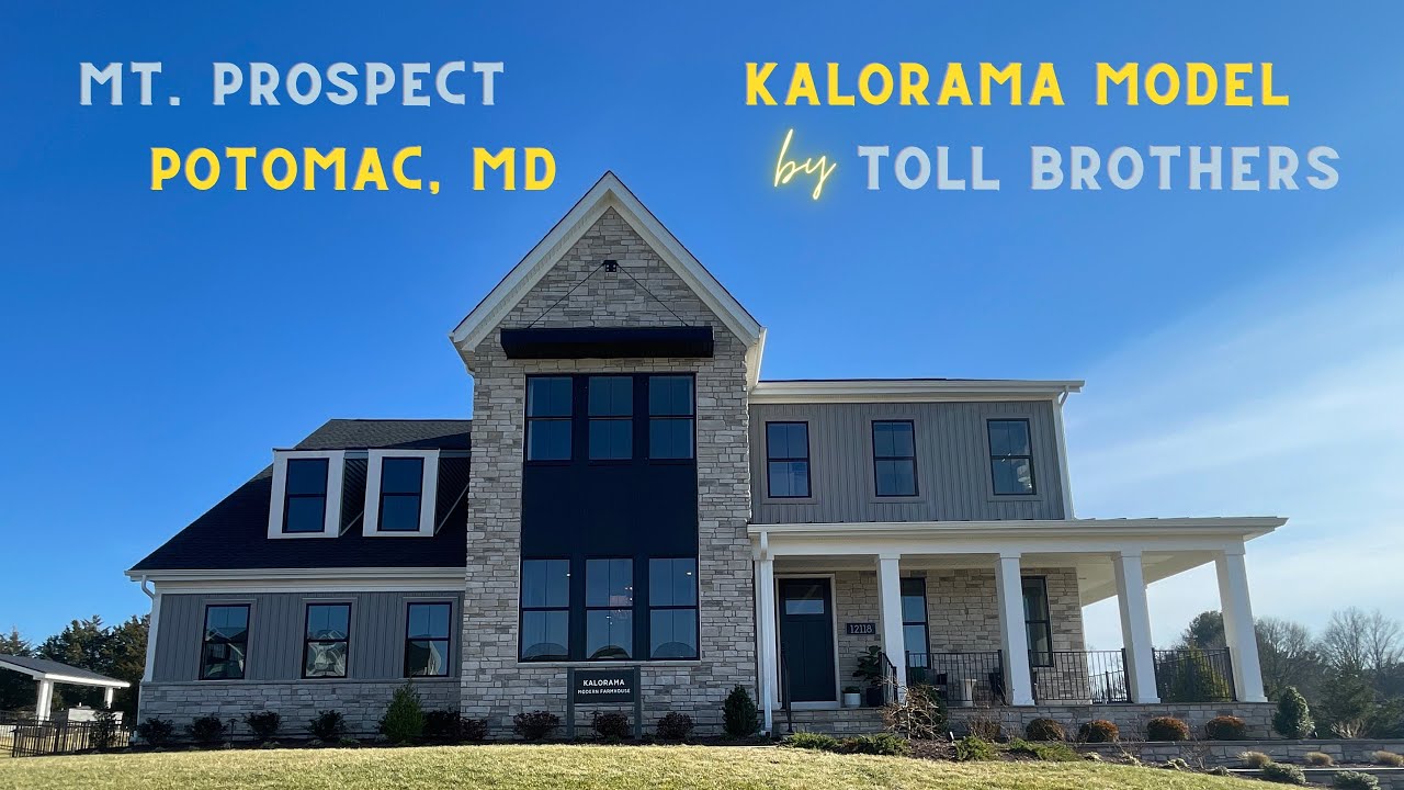 Maryland Home Tour | Kalorama Model by Toll Brothers | Potomac, MD