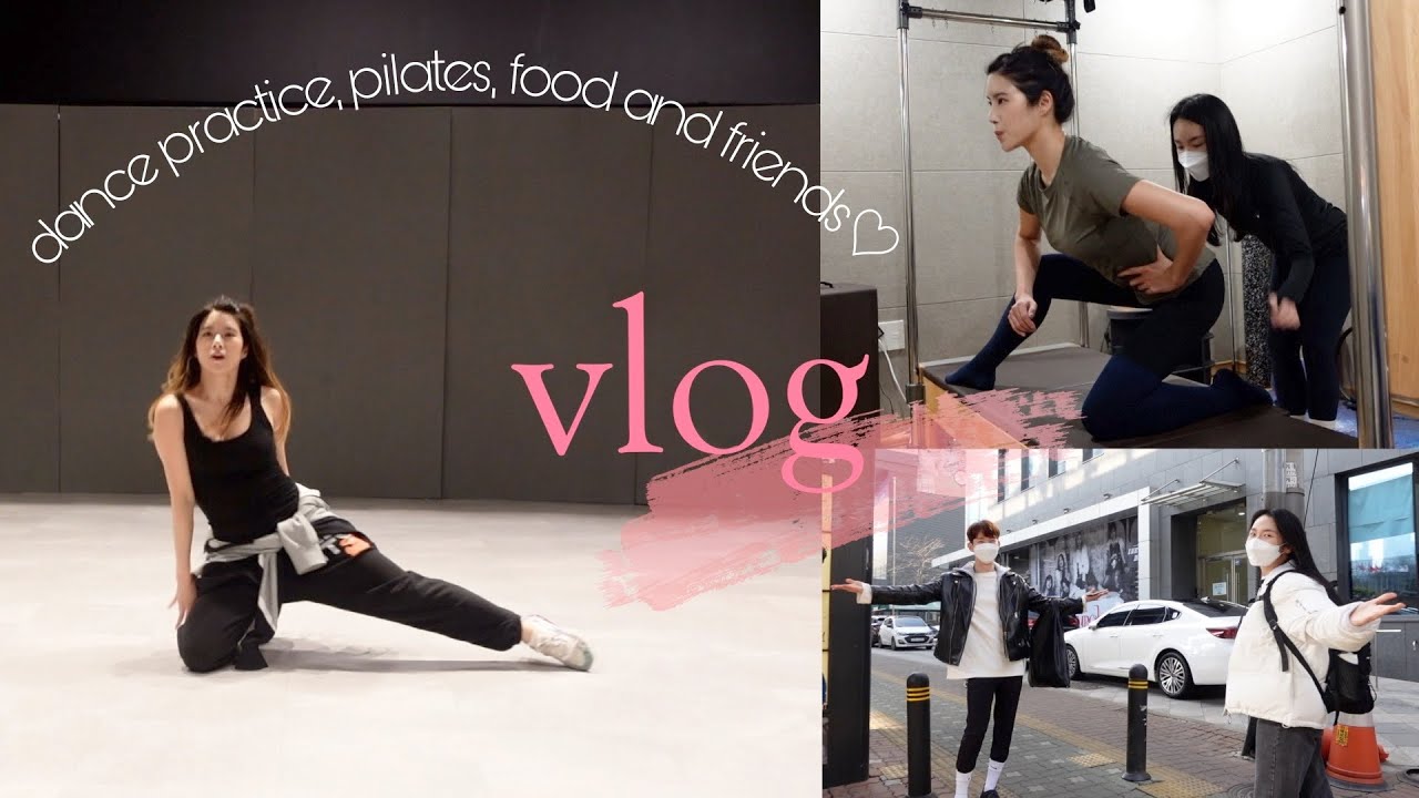 Dealing with stress with food, friends, dance, pilates, and art (until I got COVID🥲, that is)