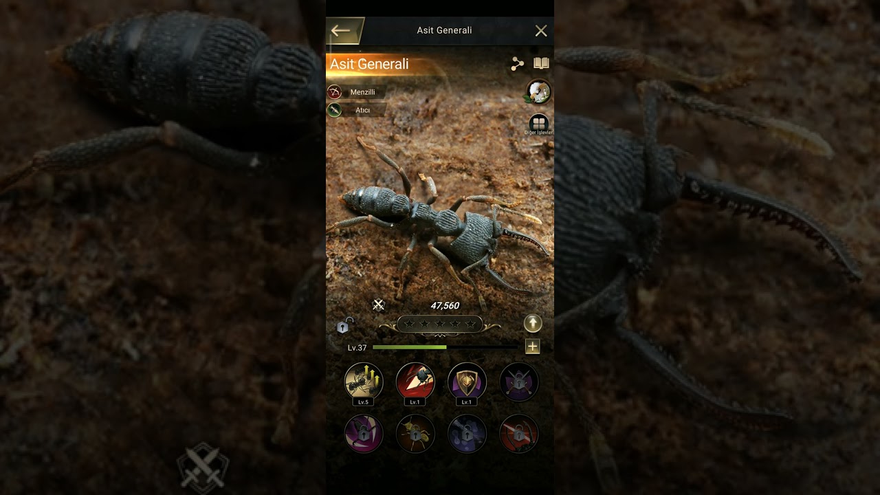 The Ants Atıcı karıncada Kullanılması Gereken Özel Karıncalar