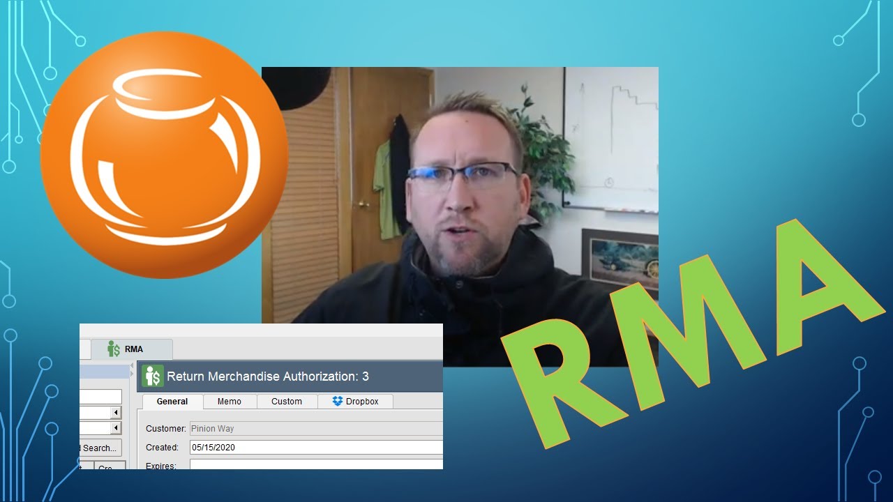 Return Merchant Authorization (RMA) in Fishbowl Inventory tutorial
