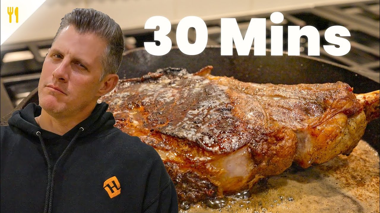 How To Cook Tomahawk Steak At Home | Chef Dawg