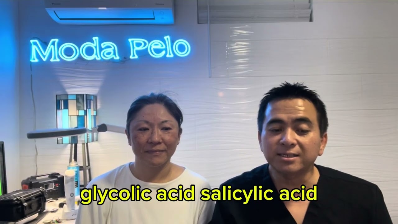 Moto Kinjo treating pigmentation in TSG2025 - video8