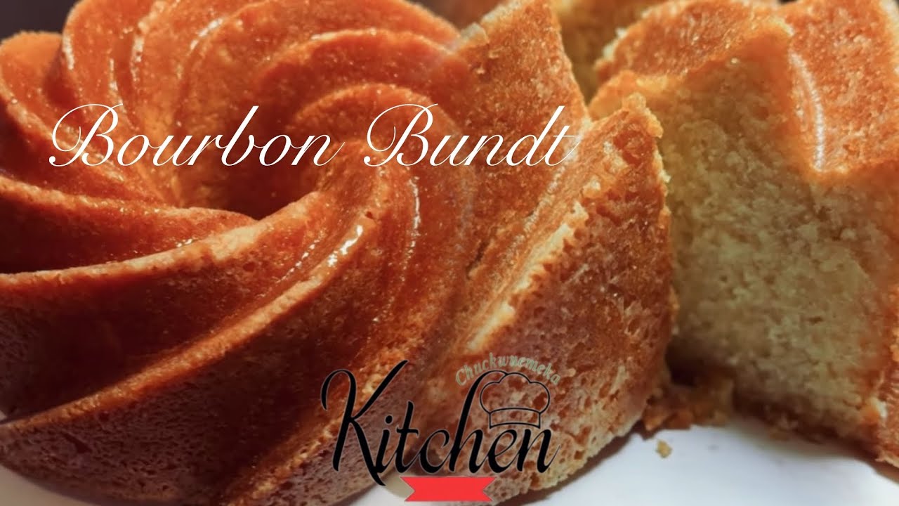 Kentucky Bourbon Butter Bundt Cake | Buttery Moist Goodness w/Chewy Outer Crumb #eatathomeck