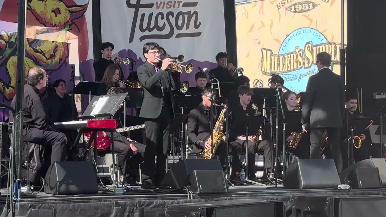 Tucson Jazz Institute Ellington Big Band | 2026 Downtown Tucson Jazz Fiesta | 8th VEIL