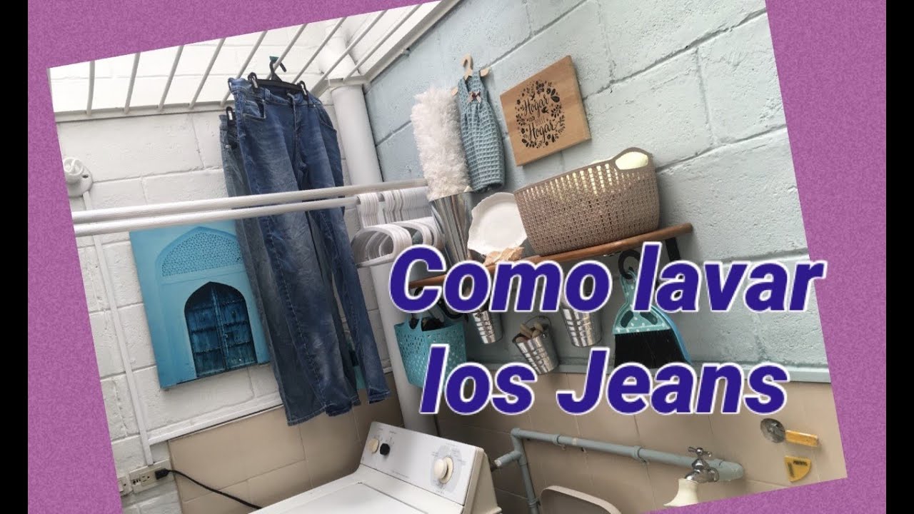 COMO LAVAR TUS JEANS / cómo lavo? / #hogar #limpieza