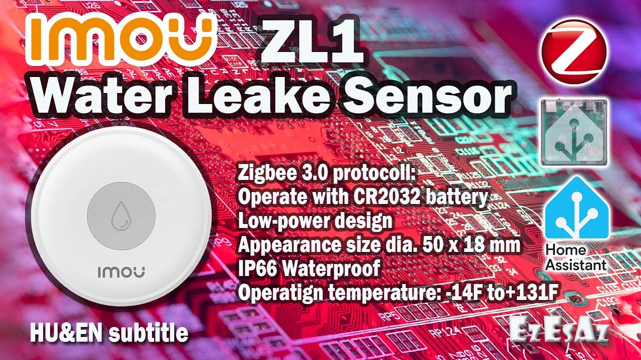 75 Imou Water Leake Sensor ZL1-EN by MultiR integration in Home Assistant