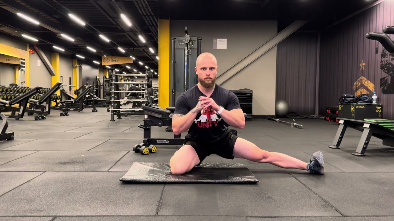 Alongamento de adutor (unilateral)