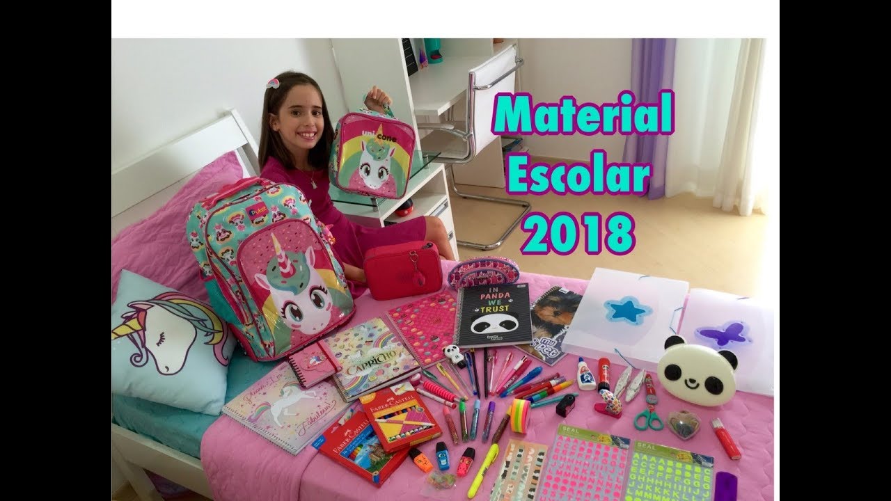 MEU MATERIAL ESCOLAR 2018