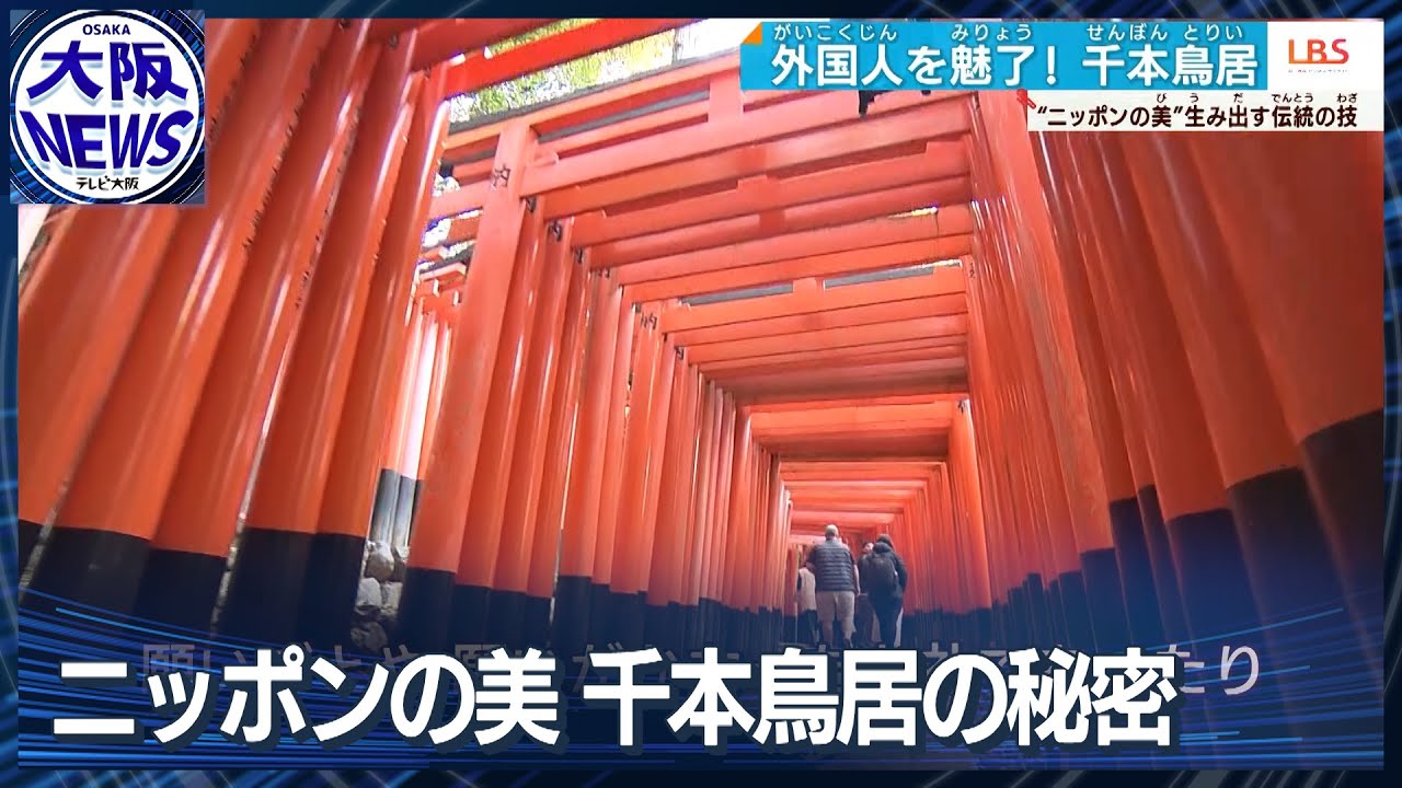 紅葉とのコントラストが見事…外国人に超絶人気のパワースポット【伏見稲荷大社】