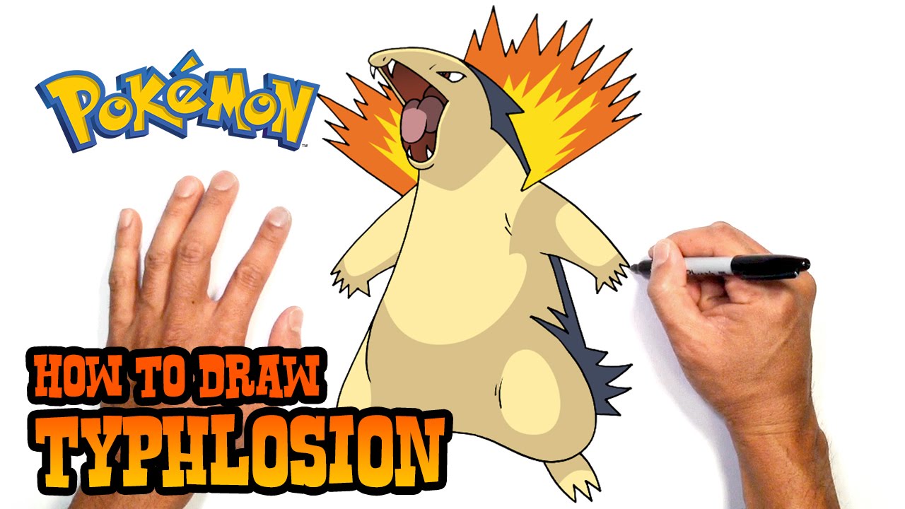 How to Draw Pokemon | Typhlosion