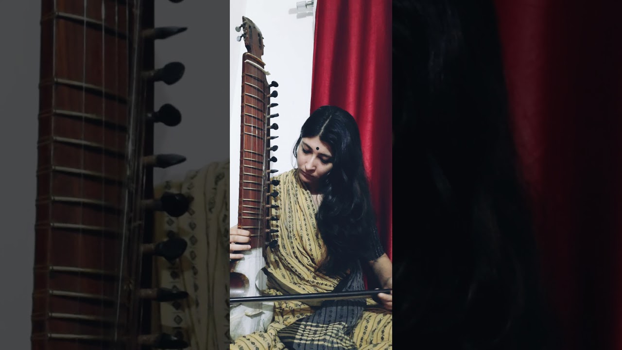 khelaghor bandhte legechhi| Esraj Instrumental | Rabindrasangit