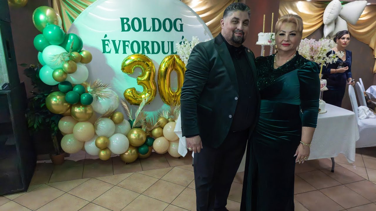 Tallár Bandi és Karolina 30. házassági évfordulója - 2025 - Összefoglaló
