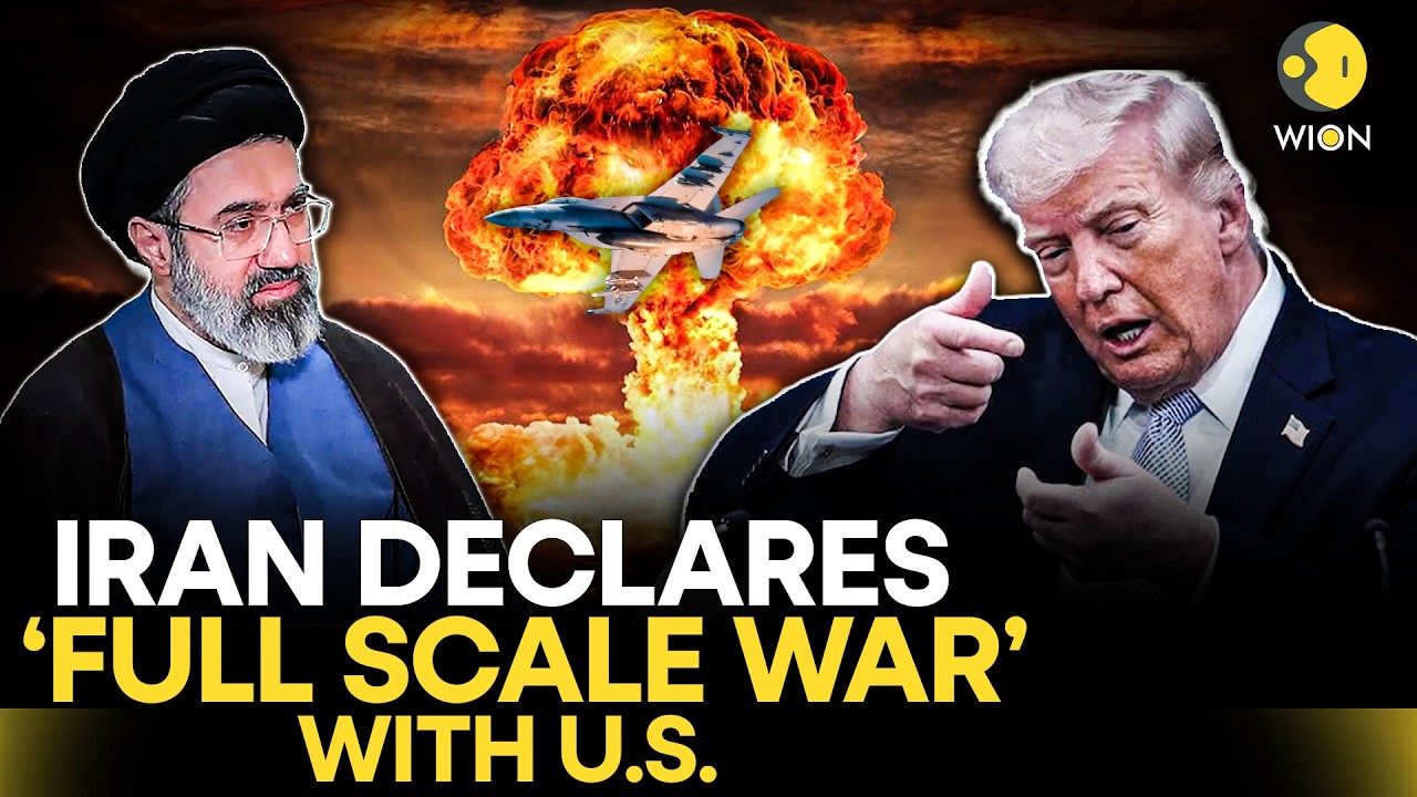 US-Iran War LIVE: Iran Declares 'Full-Scale War' On US, Iranian President Issues Chilling Warning