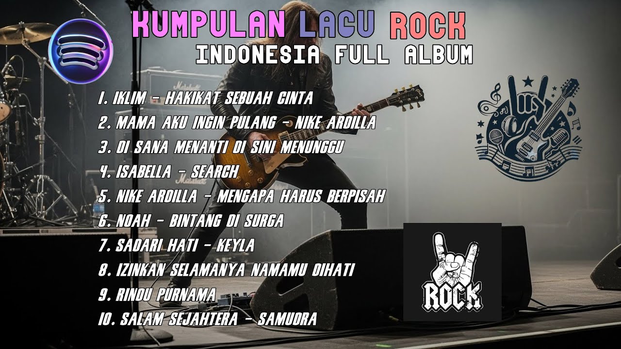 MUSIK ROCK IKONIK || ROCK TERKENAL || HAKIKAT SEBUAH CINTA