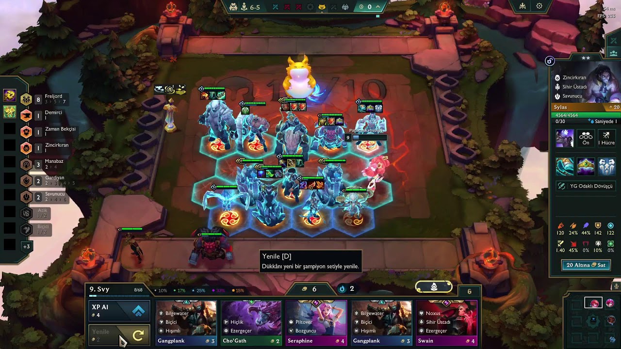 TFT Sahur yolculuğu