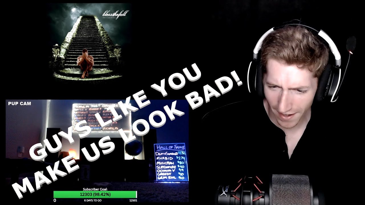 Chris REACTS to blessthefall - Guys Like You Make Us Look Bad