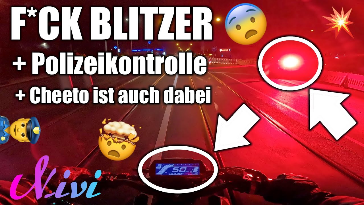 Polizeikontrolle + mit 20 zu schnell geblitzt !!! | Motovlog | Nivi