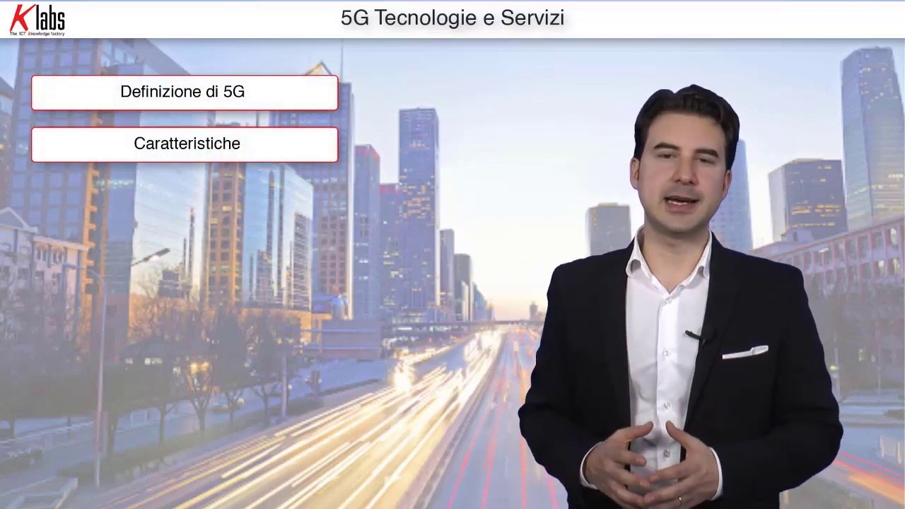 Video dimostrativo corso 5G Tecnologie e Servizi